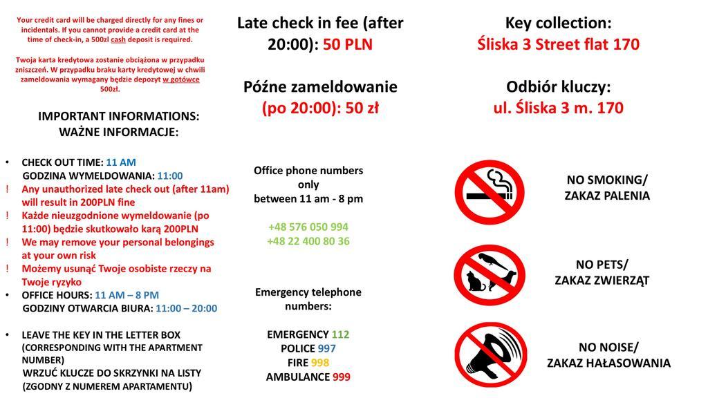 Shortstaypoland Sienna Warschau Buitenkant foto